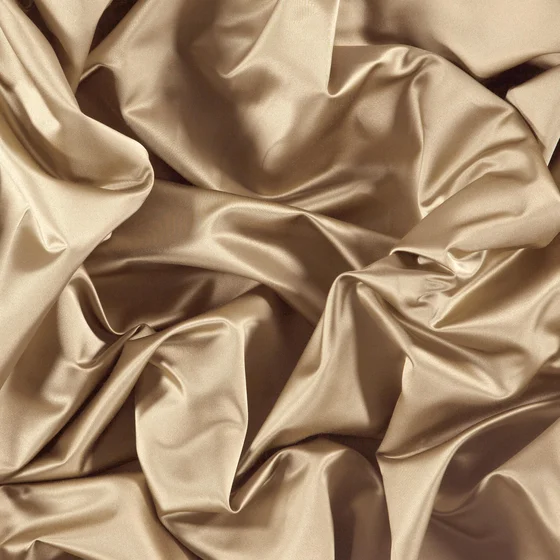 Photo of the fabric Sateen 137 Seagrass swatch by Zepel. Use for Curtains, Upholstery, Accessory, Top of Bed. Style of Plain, Taffeta