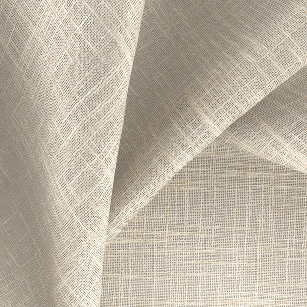 Photo of the fabric Savina Clay swatch by Zepel Mercis. Use for Sheer Curtains. Style of Plain, Sheer