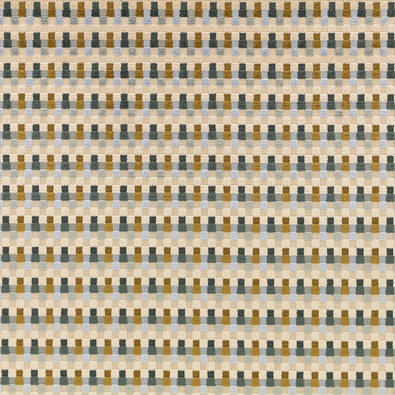 Photo of the fabric Javi 8070 05 swatch by Romo. Use for Upholstery, Accessory. Style of Geometric, Velvet