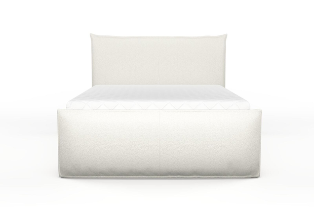 Photo of the fabric Grain Wool swatch by Mokum. Use for Upholstery, Accessory, Top of Bed. Style of Plain, Texture