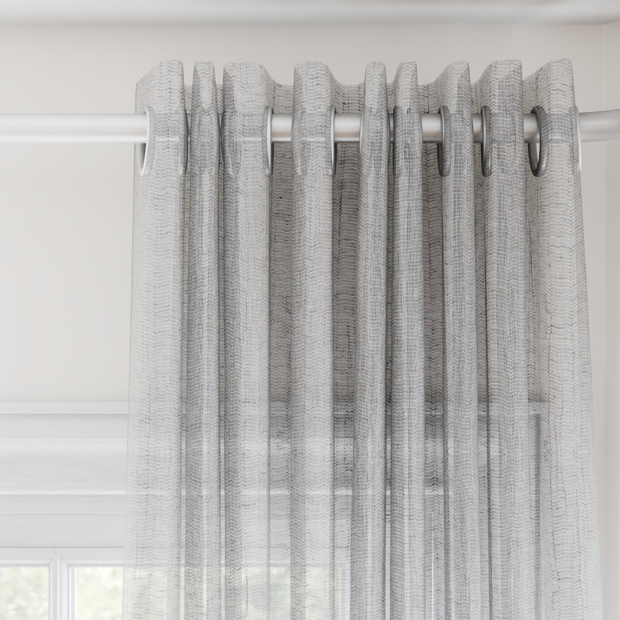 Photo of the fabric Sonata Shale swatch by James Dunlop. Use for Curtains. Style of Plain, Texture