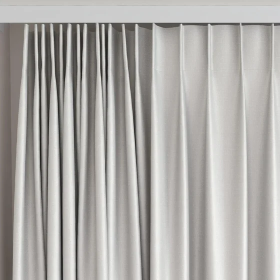 Photo of the fabric Stallion 2 UC Moonstone swatch by James Dunlop Essentials. Use for Curtains, Accessory. Style of Plain, Texture