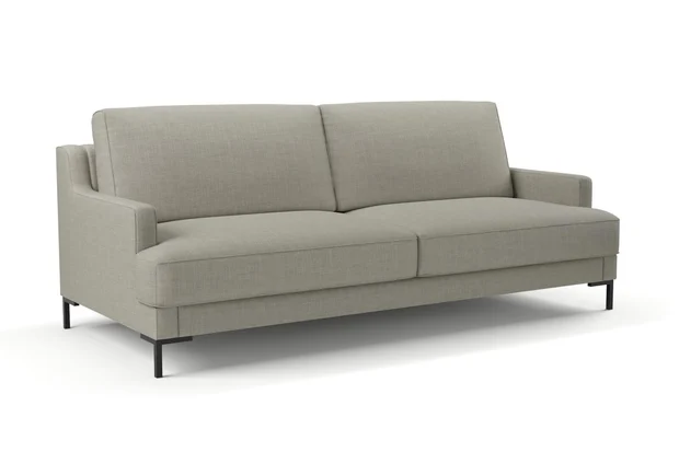 Photo of the fabric Ficus Dove Grey swatch by Mokum. Use for Upholstery, Accessory. Style of Plain, Texture