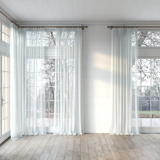 Photo of the fabric Shoji Celadon swatch by Mokum. Use for Sheer Curtains. Style of Plain, Sheer