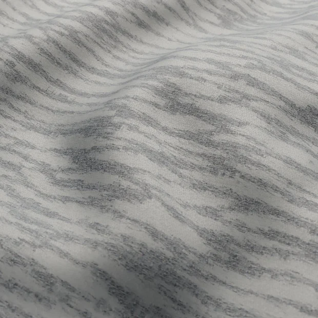 Photo of the fabric Aphelion Mouse swatch by Zepel. Use for Curtains, Accessory, Top of Bed. Style of Abstract, Dim Out