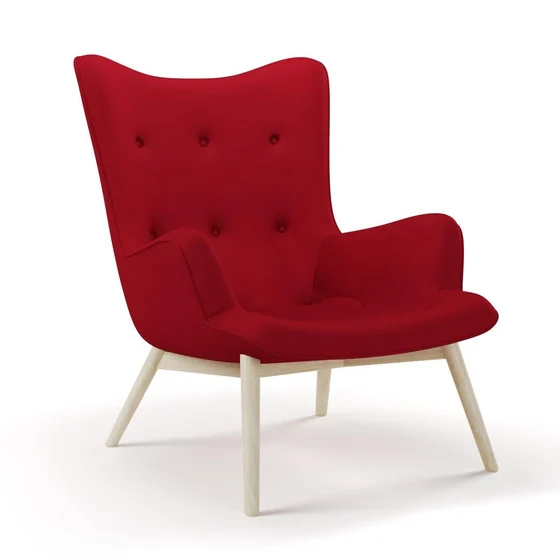 Photo of the fabric Braveheart Cardinal swatch by James Dunlop FibreGuard. Use for Upholstery, Accessory, Top of Bed. Style of Plain, Taffeta