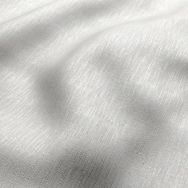 Photo of the fabric Layer Metallic Silver swatch by Zepel. Use for Upholstery. Style of Leather And Vinyl, Plain