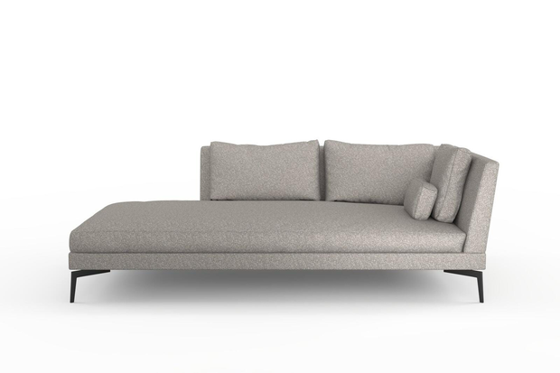 Photo of the fabric Grain Dove swatch by Mokum. Use for Upholstery, Accessory, Top of Bed. Style of Plain, Texture