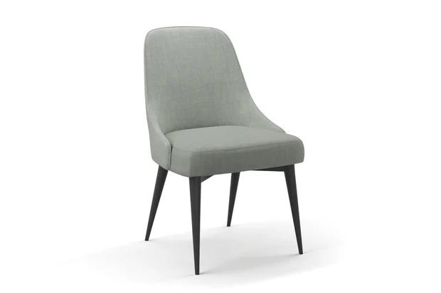 Photo of the fabric Lusk Moonstone swatch by James Dunlop. Use for Upholstery, Accessory. Style of Plain, Texture