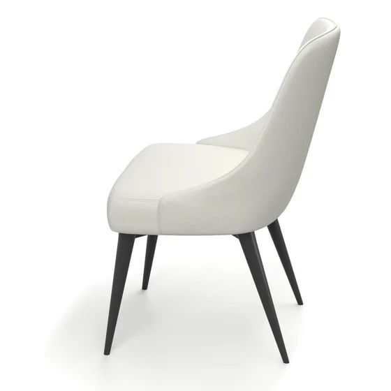 Photo of the fabric Sit Out Greige swatch by James Dunlop FibreGuard. Use for Upholstery, Accessory. Style of Plain, Taffeta