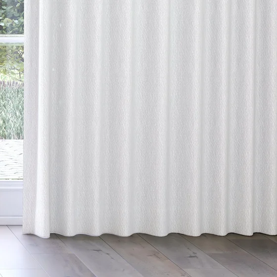 Photo of the fabric Semblance Pearl swatch by James Dunlop. Use for Sheer Curtains. Style of Plain, Sheer