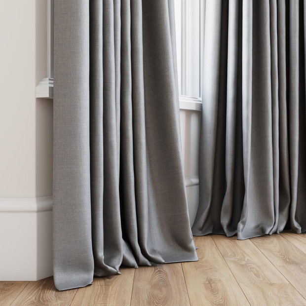 Photo of the fabric Keystone Shark swatch by James Dunlop FibreGuard. Use for Curtains, Upholstery, Accessory, Top of Bed. Style of Plain, Texture