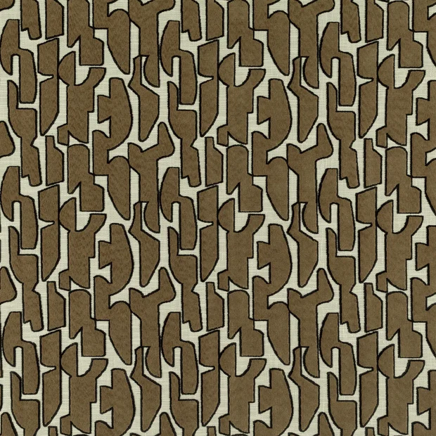 Photo of the fabric Serac V3622 04 swatch by Villa Nova. Use for Upholstery, Accessory. Style of Geometric, Jacquard