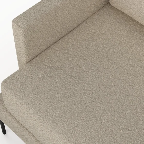 Photo of the fabric Pietre Calico swatch by Mokum. Use for Upholstery, Accessory. Style of Plain, Texture