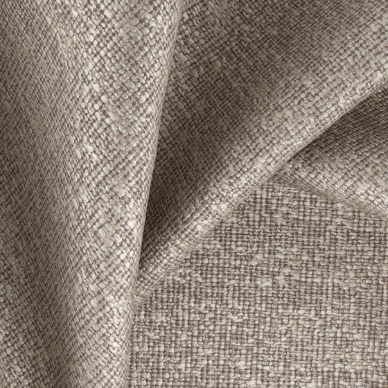 Photo of the fabric Octavia Chinchilla swatch by Zepel FibreGuard. Use for Upholstery, Accessory, Top of Bed. Style of Plain, Texture