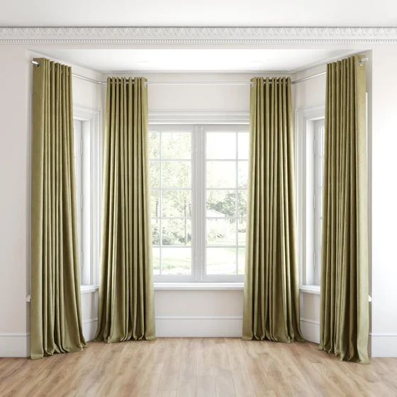 Photo of the fabric Trezor Leaf swatch by James Dunlop FibreGuard. Use for Curtains, Upholstery, Accessory. Style of Chenille, Plain