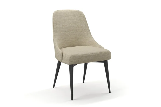 Photo of the fabric Stretch Mushroom swatch by James Dunlop FibreGuard. Use for Upholstery, Accessory. Style of Plain, Texture