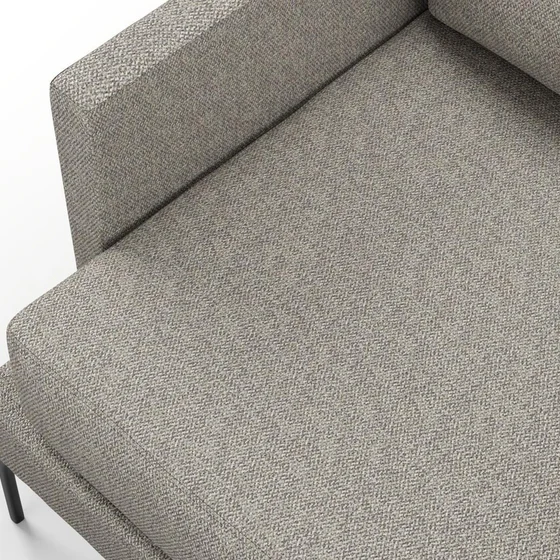Photo of the fabric Palermo Silt swatch by Mokum. Use for Upholstery, Accessory. Style of Plain, Texture