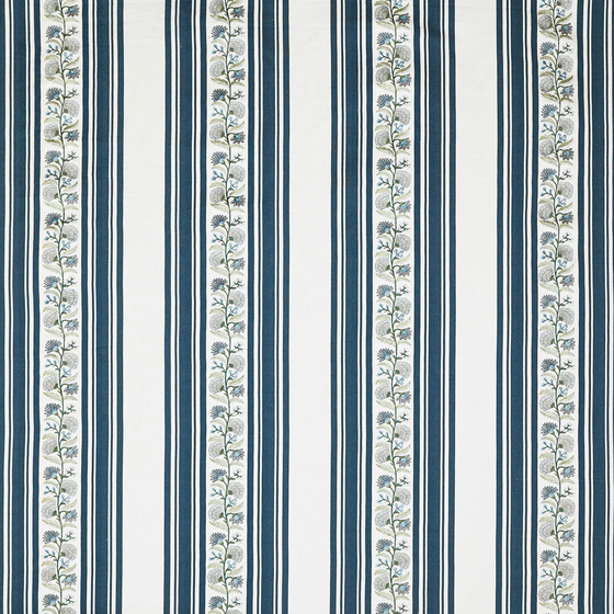 Photo of the fabric Wyndley 4177 706 swatch by Prestigious. Use for Curtains, Accessory. Style of Jacquard, Stripe