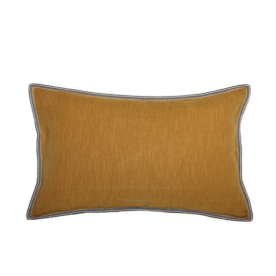 Photo of the fabric Guethary Ccover 30X50 461 50 461 11 swatch by Casamance. Use for Cushion Cover