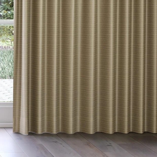 Photo of the fabric Luxe Oyster swatch by James Dunlop Essentials. Use for Curtains, Accessory, Top of Bed. Style of Plain, Texture