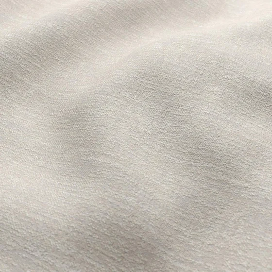 Photo of the fabric Effortless Crystal swatch by James Dunlop. Use for Curtains, Accessory. Style of Plain, Texture