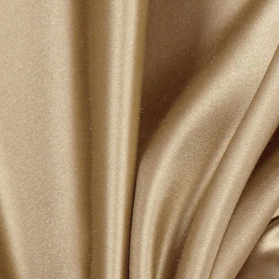 Photo of the fabric Sateen 137 Seagrass swatch by Zepel. Use for Curtains, Upholstery, Accessory, Top of Bed. Style of Plain, Taffeta