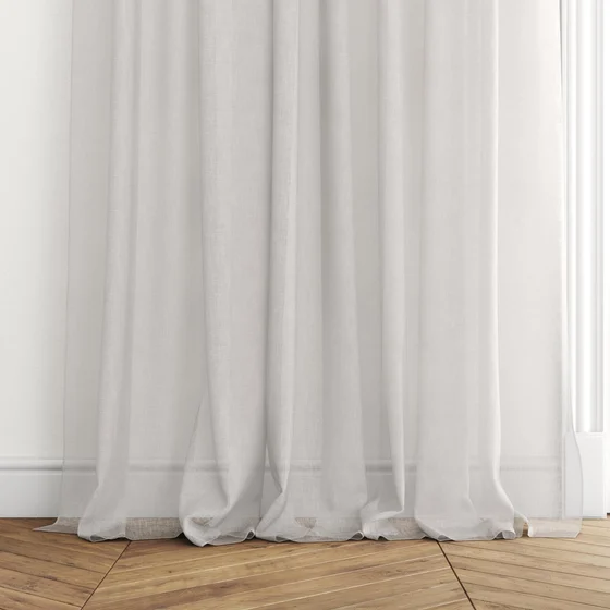 Photo of the fabric Natura Recycled Dolomite swatch by Mokum. Use for Sheer Curtains. Style of Plain, Sheer