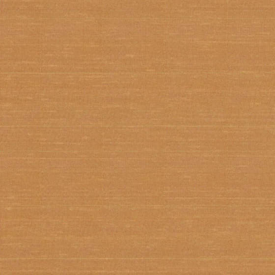 Photo of the fabric Silky Silky Terracotta swatch by Zepel. Use for Curtains, Accessory, Top of Bed. Style of Plain, Texture