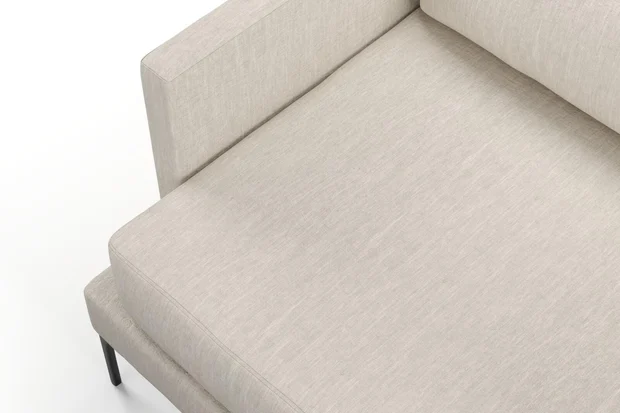 Photo of the fabric Obi Stonewash Driftwood swatch by Mokum. Use for Curtains, Upholstery Light Duty, Accessory, Top of Bed. Style of Plain, Texture