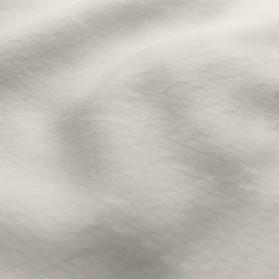 Photo of the fabric Satori Stonewash Oyster swatch by Mokum. Use for Curtains, Upholstery Light Duty, Accessory, Top of Bed. Style of Plain, Texture