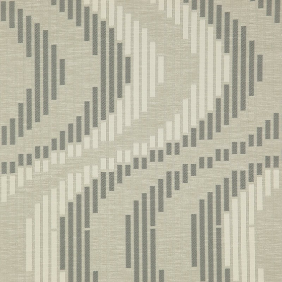 Photo of the fabric Cue Marine swatch by Zepel. Use for Curtains, Accessory. Style of Geometric, Jacquard