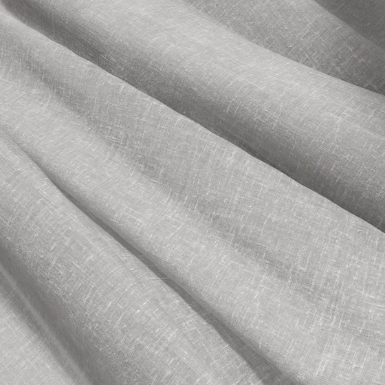 Photo of the fabric Tempest Oyster swatch by Mokum. Use for Sheer Curtains. Style of Plain, Sheer