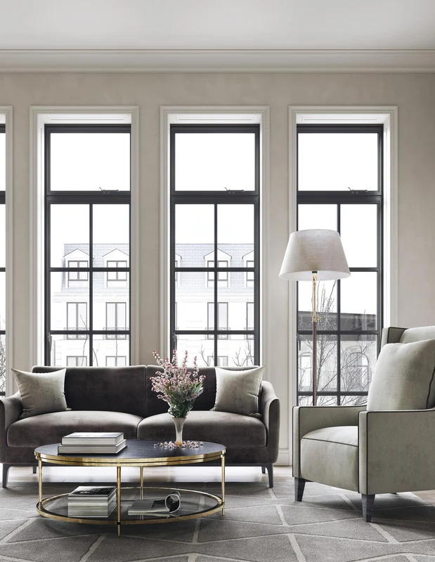 Photo of the fabric Melton Feather in situ by Zepel FibreGuard. Use for Upholstery, Accessory. Style of Plain, Taffeta
