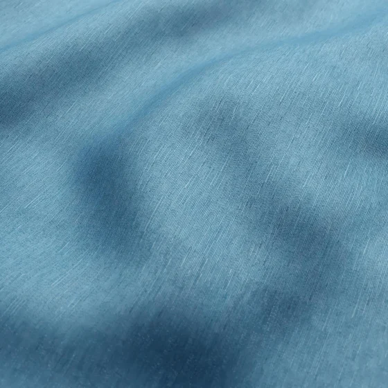 Photo of the fabric Provence Fountain swatch by James Dunlop Essentials. Use for Curtains, Upholstery, Accessory, Top of Bed. Style of Plain, Texture