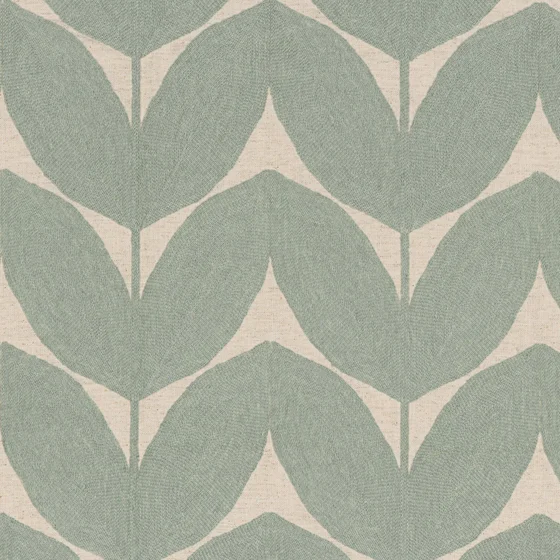 Photo of the fabric Herbes Folles 4133 0544 swatch by Casamance. Use for Curtains, Accessory. Style of Embroidery, Floral And Botannical