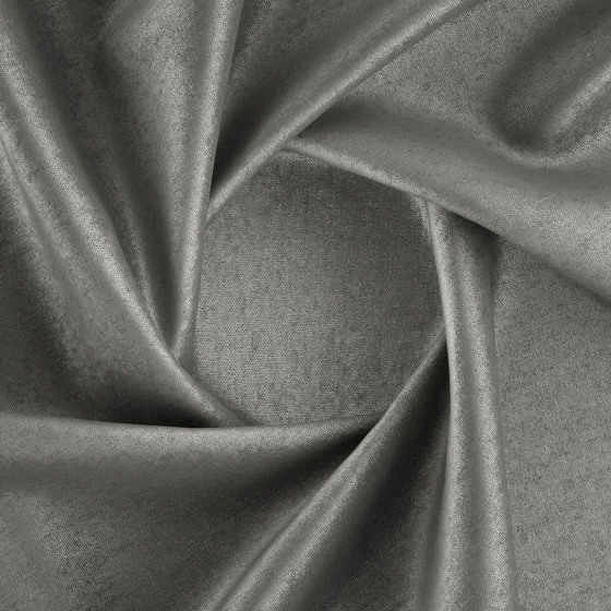 Photo of the fabric Recharge Charcoal swatch by Zepel FibreGuard. Use for Curtains, Upholstery, Accessory, Top of Bed. Style of Chenille, Plain