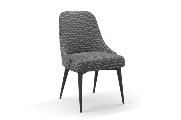 Photo of the fabric Leverett Alexander swatch by James Dunlop. Use for Upholstery, Accessory. Style of Chenille, Geometric