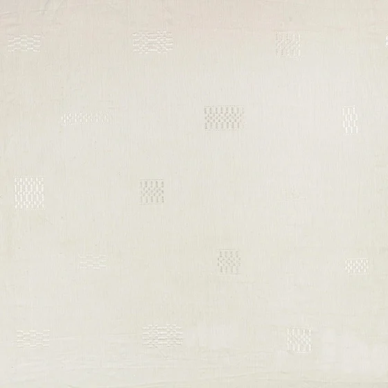 Photo of the fabric Motif M688 01 swatch by Mark Alexander. . Style of Embroidery, Geometric