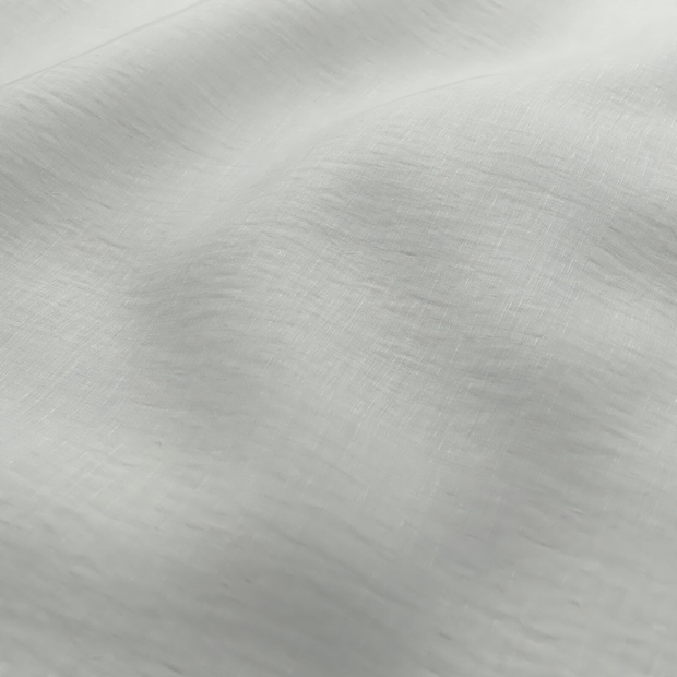 Photo of the fabric Gesso Lino Mist swatch by Mokum. Use for Curtains. Style of Plain, Texture