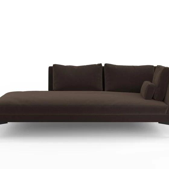 Photo of the fabric Lama Velvet Clove swatch by Mokum. Use for Upholstery, Accessory. Style of Plain, Velvet