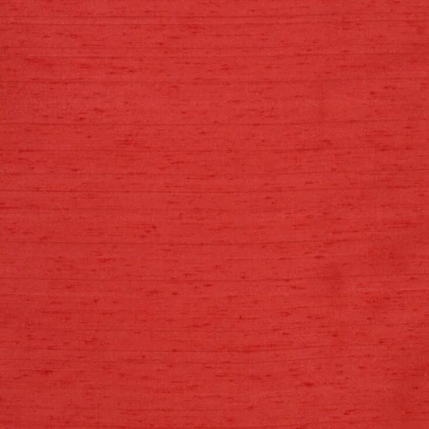 Photo of the fabric Luxe Strawberry swatch by James Dunlop Essentials. Use for Curtains, Accessory, Top of Bed. Style of Plain, Texture
