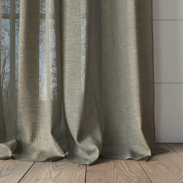 Photo of the fabric Miesian Bamboo swatch by James Dunlop. Use for Curtains. Style of Plain, Texture