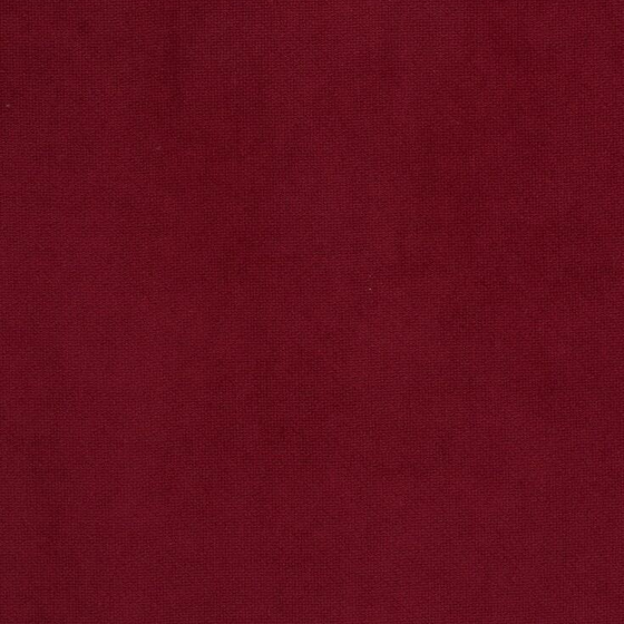 Photo of the fabric Refresh Crimson swatch by Zepel. Use for Curtains, Upholstery, Accessory, Top of Bed. Style of Plain, Velvet