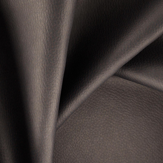 Photo of the fabric Dallas Truffle swatch by Zepel. Use for Upholstery. Style of Leather And Vinyl, Plain