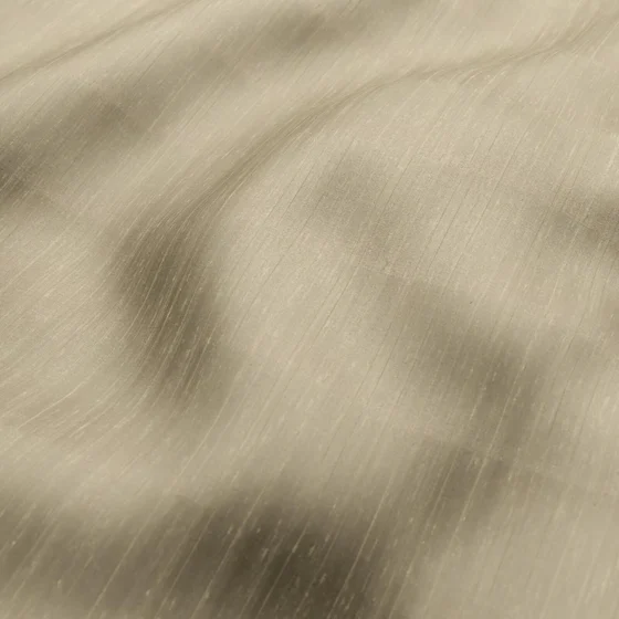 Photo of the fabric Silky Oyster swatch by Zepel. Use for Curtains, Accessory, Top of Bed. Style of Plain, Texture