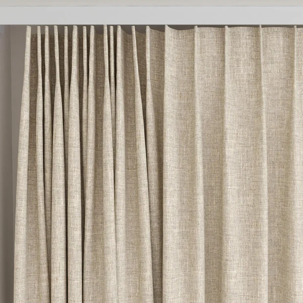Photo of the fabric Dryland Raffia swatch by James Dunlop Essentials. Use for Curtains, Accessory. Style of Plain, Texture