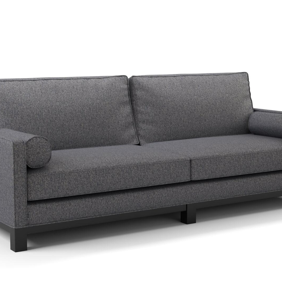 Photo of the fabric Omni Petrol swatch by James Dunlop FibreGuard. Use for Upholstery, Accessory, Top of Bed. Style of Plain, Texture
