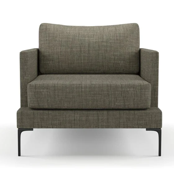 Photo of the fabric Ficus Marcasite 897 swatch by Mokum. Use for Upholstery, Accessory. Style of Plain, Texture