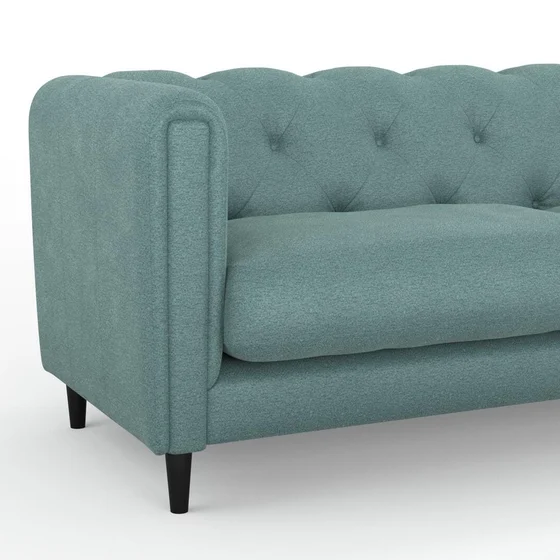 Photo of the fabric Ambiant Bayou swatch by James Dunlop FibreGuard. Use for Upholstery, Accessory, Top of Bed. Style of Plain, Texture